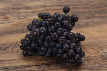 Fresh ripe sweet red grape