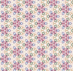 Abstract seamless pattern design composition. Wallpaper, background. Eps 10