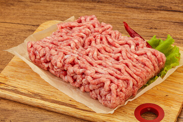 Minced meat - pork and beef