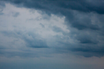 Clouds grouping for the great storm.