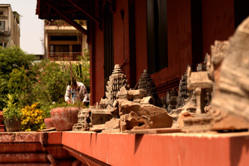 Asian Temple Miniature