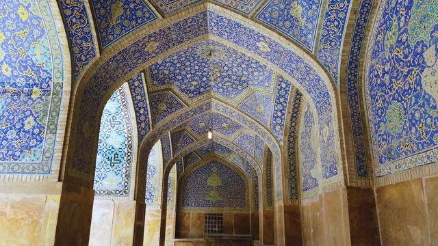 Shah Mosque, Naqsh-e Jahan Square, Isfahan, Iran, Western Asia, Asia, Middle East, Unesco World Heritage Site