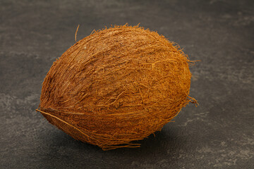 Dry sweet coconut with milk