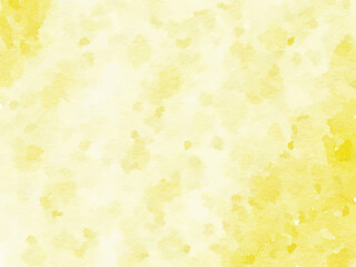 Watercolor background texture pattern, abstract vector design, yellow colors.
