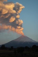 volcano Popocatépetl , méxico