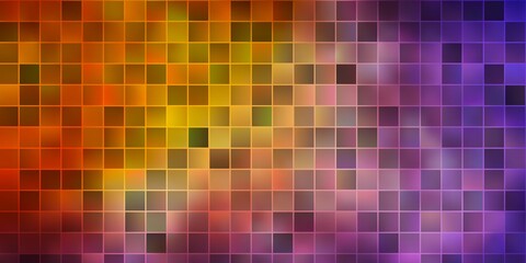 Light Blue, Yellow vector texture in rectangular style.