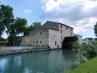 Obraz premium Paysage provençal - Robion