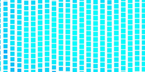 Light BLUE vector texture in rectangular style. Illustration with a set of gradient rectangles. Best design for your ad, poster, banner.