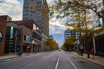 Downtown Street Fort Wayne Indiana