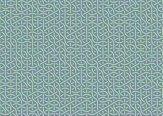 Colour Hexagon Tile Connection art background design illustration