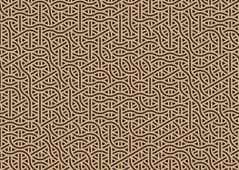 Fototapeta premium Colour Hexagon Tile Connection art background design illustration