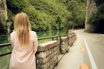 girl on the bridge