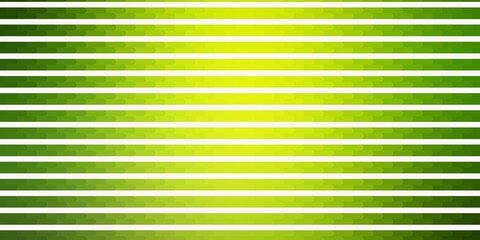 Obraz premium Light Green, Yellow vector texture with lines. Geometric abstract illustration with blurred lines. Pattern for ads, commercials.