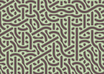 Fototapeta premium Colour Hexagon Tile Connection art background design illustration