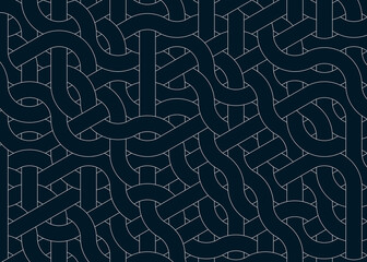 Colour Hexagon Tile Connection art background design illustration