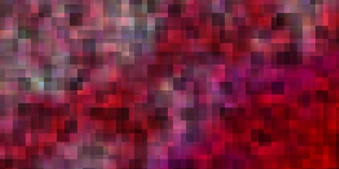 Light Pink vector background in polygonal style.