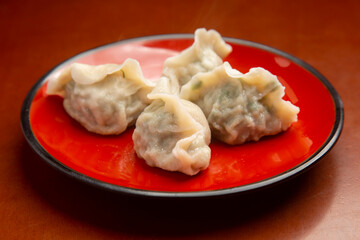 Japanese typical food empanadas gyoza