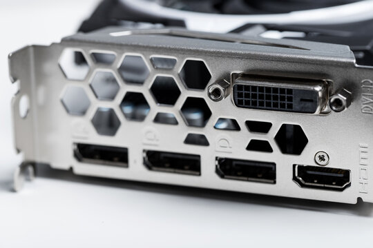 dvi and hdmi ports on a modern graphic card