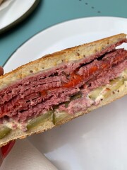 ham and cheese sandwich