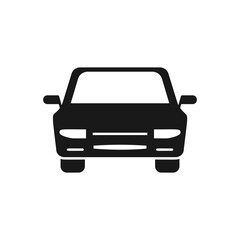 Obraz na płótnie Canvas Car, automobile icon. Simple vector transport icons for ui and ux, website or mobile application
