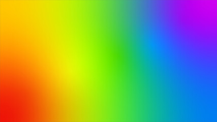 Rainbow color blurred radient with lights us background with copy space for graphic design, poster and banner. Gay Pride LGBT concept