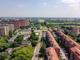 Pieve Emanuele dal drone