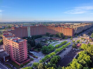 Pieve Emanuele dal drone