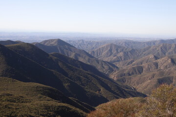 view from the top of the mountain