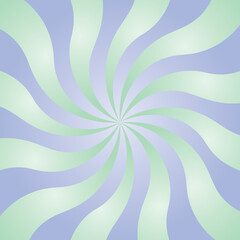 An abstract pastel green and purple swirl shape background image.