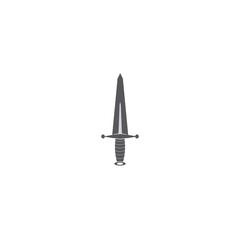 sword icon logo vector