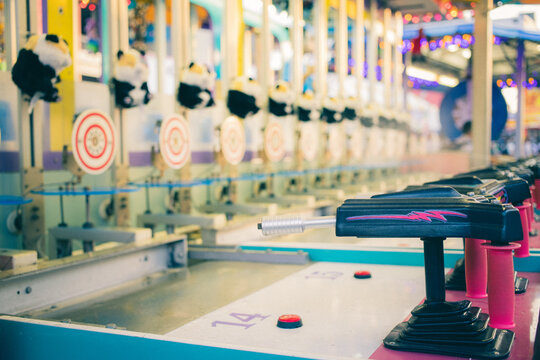 Wet Shooting Gallery At The Fair