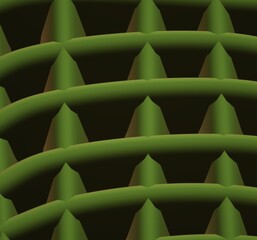 Fototapeta premium 3d image. Texture imitation mesh