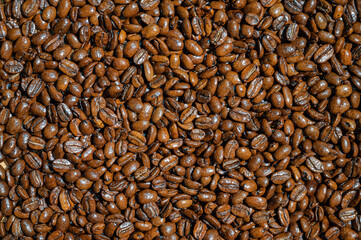 coffee beans texture