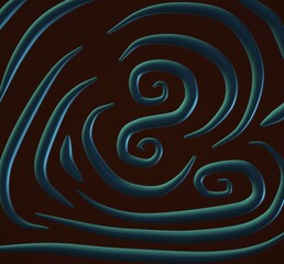 Naklejka premium 3d image. Textures