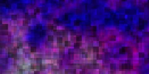 Light Pink, Blue vector backdrop with rectangles.