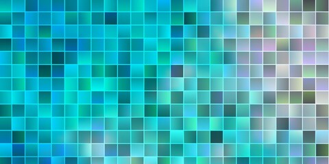 Light BLUE vector backdrop with rectangles.
