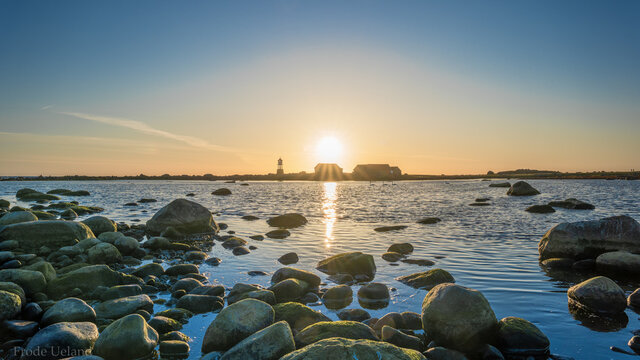 sunset at the coast