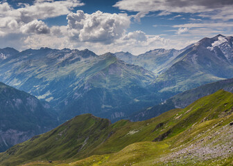 mountain landscape in the Austria alps 