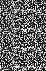 black and white seamless geo pattern