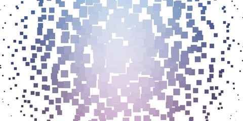 Fototapeta premium Light Pink, Blue vector background with rectangles. New abstract illustration with rectangular shapes. Pattern for business booklets, leaflets