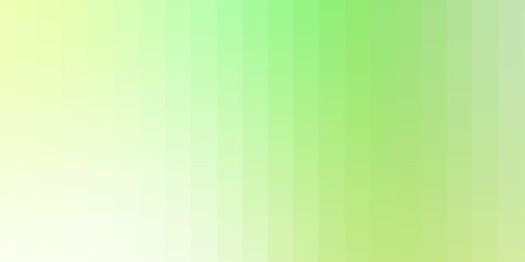 Light Green vector backdrop with rectangles. Abstract gradient illustration with colorful rectangles. Pattern for commercials, ads.