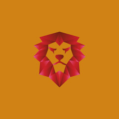Jewelry lion logo vector. Eps 10