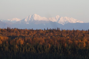 autumn in the mountains
