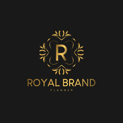 Luxurious Logo with Premium Ornament