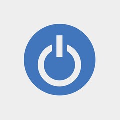 off button icon vector illustration for website and graphic design