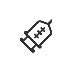 syringe injection icon vector illustration for website and graphic design