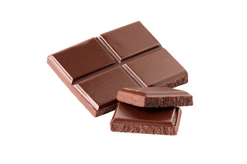 chocolate bar isolated white background collection .Clipping path.