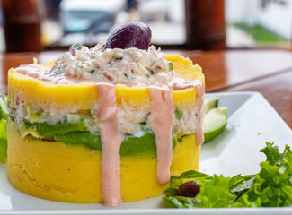 CAUSA RELLENA - PERUVIAN FOOD