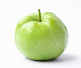 fresh Guava fruit on white 