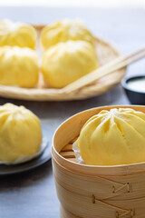 Steamed Creamy Custard Bun